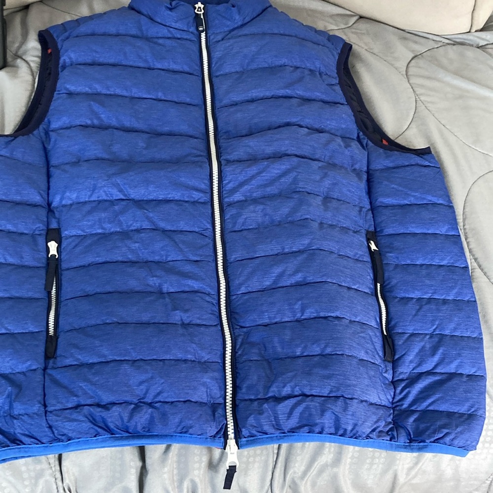 Peter Miller Down Puffer Vest Size Large NWT